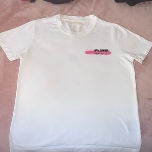 Womens off white t shirt medium